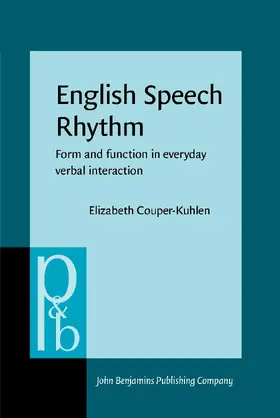 Couper-Kuhlen |  English Speech Rhythm | Buch |  Sack Fachmedien