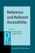 Fretheim / Gundel |  Reference and Referent Accessibility | Buch |  Sack Fachmedien