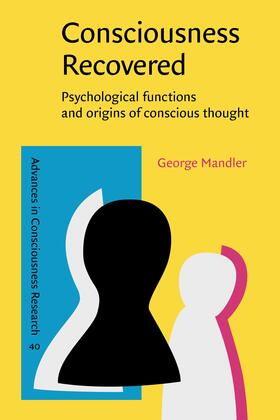Mandler | Consciousness Recovered | Buch | 978-90-272-5160-2 | sack.de