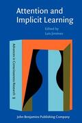 Jiménez |  Attention and Implicit Learning | Buch |  Sack Fachmedien