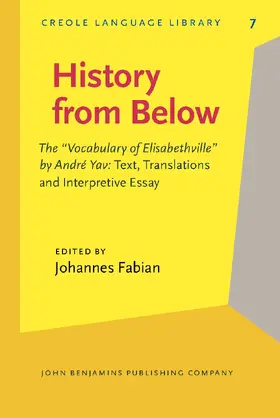 Fabian |  History from Below | Buch |  Sack Fachmedien