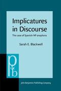 Blackwell |  Implicatures in Discourse | Buch |  Sack Fachmedien