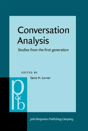 Lerner |  Conversation Analysis | Buch |  Sack Fachmedien