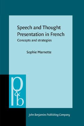 Marnette | Speech and Thought Presentation in French | Buch | 978-90-272-5376-7 | sack.de