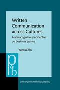 Zhu |  Written Communication across Cultures | Buch |  Sack Fachmedien
