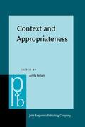 Fetzer |  Context and Appropriateness | Buch |  Sack Fachmedien