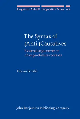Schäfer |  The Syntax of (Anti-)Causatives | Buch |  Sack Fachmedien