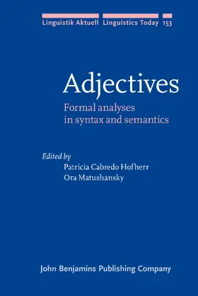 Cabredo Hofherr / Matushansky |  Adjectives | Buch |  Sack Fachmedien