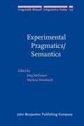Meibauer / Steinbach |  Experimental Pragmatics/Semantics | Buch |  Sack Fachmedien