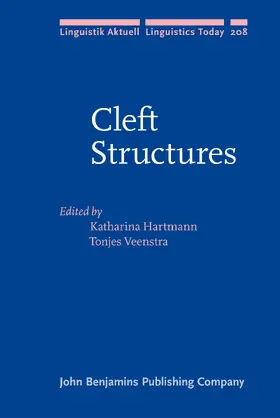Hartmann / Veenstra |  Cleft Structures | Buch |  Sack Fachmedien