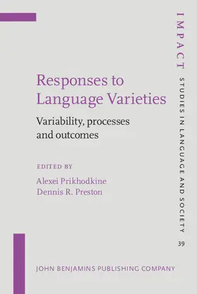 Prikhodkine / Preston |  Responses to Language Varieties | eBook | Sack Fachmedien