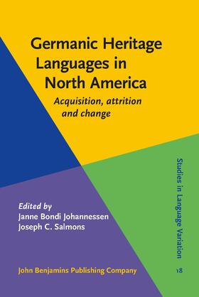 Johannessen | Germanic Heritage Languages in North America | E-Book | www.sack.de