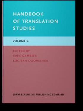 Gambier | Handbook of Translation Studies | E-Book | sack.de