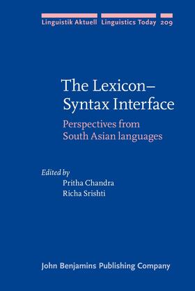 Chandra |  Lexicon-Syntax Interface | eBook | Sack Fachmedien