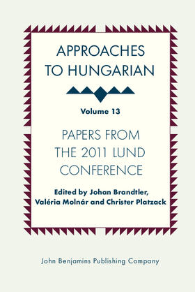 Brandtler | Approaches to Hungarian | E-Book | www.sack.de