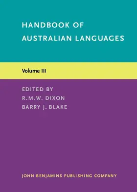 Dixon / Blake |  Handbook of Australian Languages | eBook | Sack Fachmedien