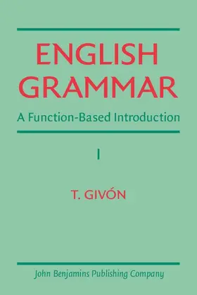 Givón / Givon |  English Grammar | eBook | Sack Fachmedien