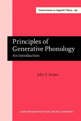 Jensen |  Principles of Generative Phonology | eBook | Sack Fachmedien