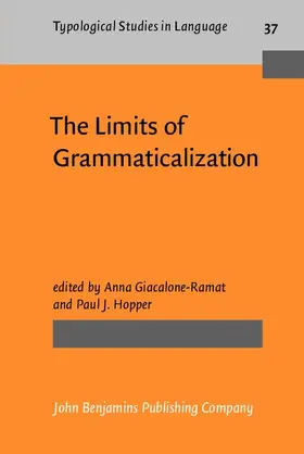 Giacalone Ramat / Hopper |  The Limits of Grammaticalization | eBook | Sack Fachmedien