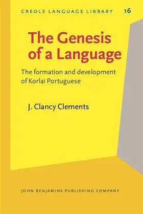 Clements |  The Genesis of a Language | eBook | Sack Fachmedien