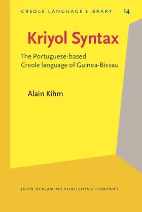 Kihm |  Kriyol Syntax | eBook | Sack Fachmedien