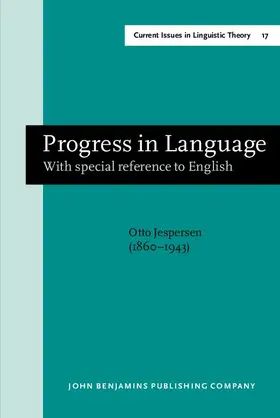Jespersen |  Progress in Language | eBook | Sack Fachmedien