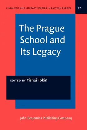 Tobin |  The Prague School and Its Legacy | eBook | Sack Fachmedien