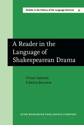 Salmon / Burness |  A Reader in the Language of Shakespearean Drama | eBook | Sack Fachmedien