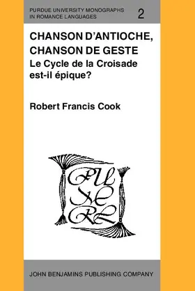 Cook |  Chanson d'Antioche, chanson de geste | eBook | Sack Fachmedien