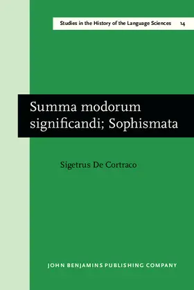  Summa modorum significandi; Sophismata | eBook | Sack Fachmedien