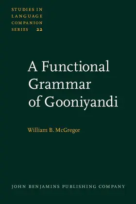McGregor |  A Functional Grammar of Gooniyandi | eBook | Sack Fachmedien