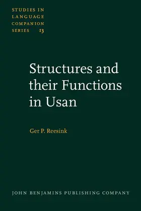 Reesink |  Structures and their Functions in Usan | eBook | Sack Fachmedien