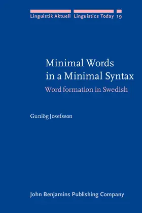 Josefsson |  Minimal Words in a Minimal Syntax | eBook | Sack Fachmedien