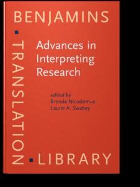 Nicodemus / Swabey |  Advances in Interpreting Research | eBook | Sack Fachmedien