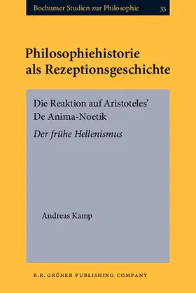 Kamp |  Philosophiehistorie als Rezeptionsgeschichte | eBook | Sack Fachmedien