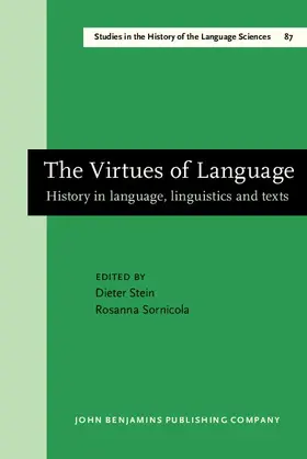 Stein / Sornicola |  The Virtues of Language | eBook | Sack Fachmedien