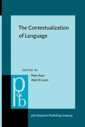 Auer / Di Luzio |  The Contextualization of Language | eBook | Sack Fachmedien