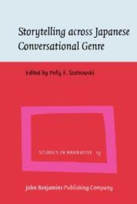 Szatrowski |  Storytelling across Japanese Conversational Genre | eBook | Sack Fachmedien