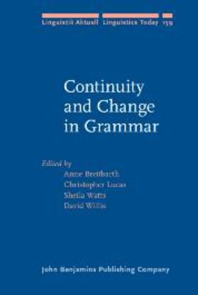 Breitbarth / Lucas / Watts |  Continuity and Change in Grammar | eBook | Sack Fachmedien
