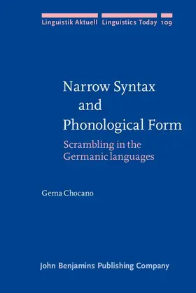 Chocano |  Narrow Syntax and Phonological Form | eBook | Sack Fachmedien