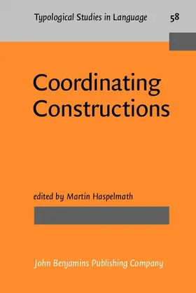 Haspelmath |  Coordinating Constructions | eBook | Sack Fachmedien