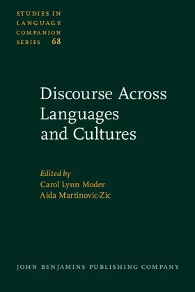 Moder / Martinovic-Zic |  Discourse Across Languages and Cultures | eBook | Sack Fachmedien