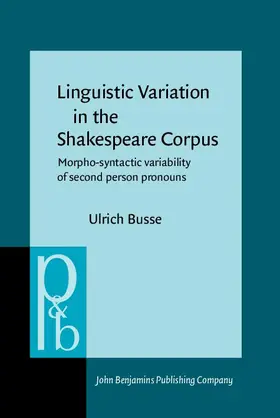 Busse |  Linguistic Variation in the Shakespeare Corpus | eBook | Sack Fachmedien