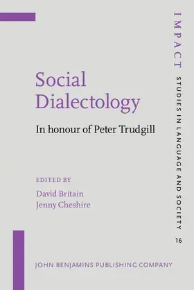 Britain / Cheshire |  Social Dialectology | eBook | Sack Fachmedien