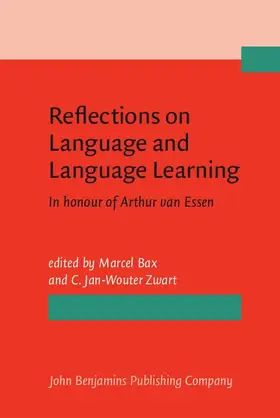 Bax / Zwart |  Reflections on Language and Language Learning | eBook | Sack Fachmedien