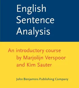 Verspoor / Sauter |  English Sentence Analysis | eBook | Sack Fachmedien