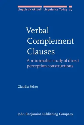 Felser |  Verbal Complement Clauses | eBook | Sack Fachmedien