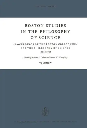 Cohen / Wartofsky |  Boston Studies in the Philosophy of Science | Buch |  Sack Fachmedien