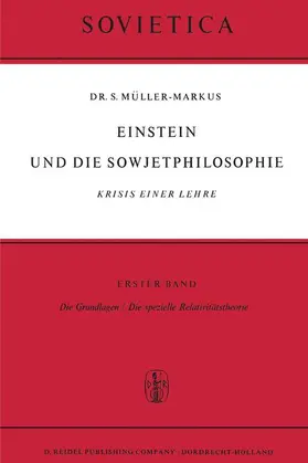 Müller-Markus | Einstein Und Die Sowjetphilosophie | Buch | 978-90-277-0060-5 | www.sack.de