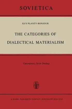 Planty-Bonjour |  The Categories of Dialectical Materialism | Buch |  Sack Fachmedien